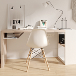 Письменный стол прямоугольный с полочкой под столешницей EcoComb варинант исполнения - 4 | Loft Concept в Челябинске