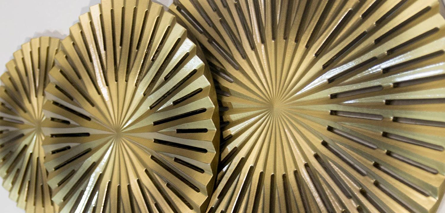 Арт-объект Apollo Brown and Gold Wall Plaque Disc gap 3 Арт-объект Apollo Brown and Gold Wall Plaque Disc gap 3 - Loft-Concept в Челябинске