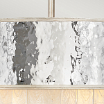 Люстра круглая с подвесками из текстурированного стекла молочного цвета Hinkley варинант исполнения - 6 | Loft Concept в Челябинске