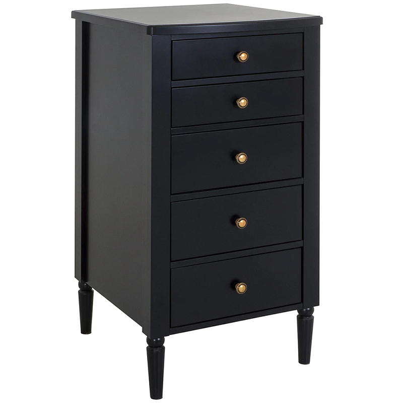 Комод с ящиками Amsterdam Черный в Челябинске | Loft Concept 