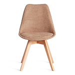 Стул с мягким бархатным сиденьем Chair Tulip варинант исполнения - 8 | Loft Concept в Челябинске