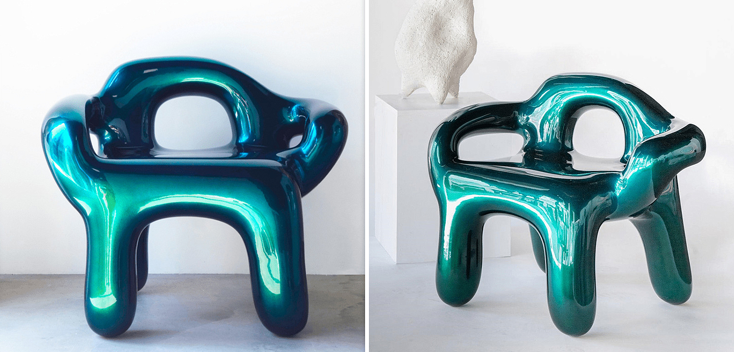 Кресло Emerald Metallica Shine Armchair Кресло Emerald Metallica Shine Armchair - Loft-Concept в Челябинске