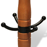 Вешалка напольная деревянная с черными металлическими крючками Noble Branches варинант исполнения - 3 | Loft Concept в Челябинске