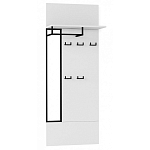 Вешалка настенная белая Strict Lines варинант исполнения - 1 | Loft Concept в Челябинске