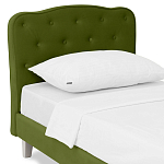 Кровать с мягким изголовьем Luna Palmer Bed варинант исполнения - 6 | Loft Concept в Челябинске