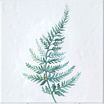 Плитка с узором Папоротник варинант исполнения - 2 | Loft Concept в Челябинске