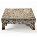 Кофейный стол Carved Сoffee table ручная резьба по дереву варинант исполнения - 1 | Loft Concept в Челябинске