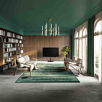 Люстра подвесная с 20-ю цилиндрическими матовыми плафонами Delta Light варинант исполнения - 5 | Loft Concept в Челябинске