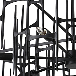 Люстра черная остроконечной формы Black Satin варинант исполнения - 1 | Loft Concept в Челябинске