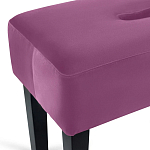 Мягкий  пуф на черных ножках Winton Pouf варинант исполнения - 18 | Loft Concept в Челябинске