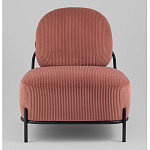 Кресло Стоун велюр рельефный коралловый варинант исполнения - 4 | Loft Concept в Челябинске