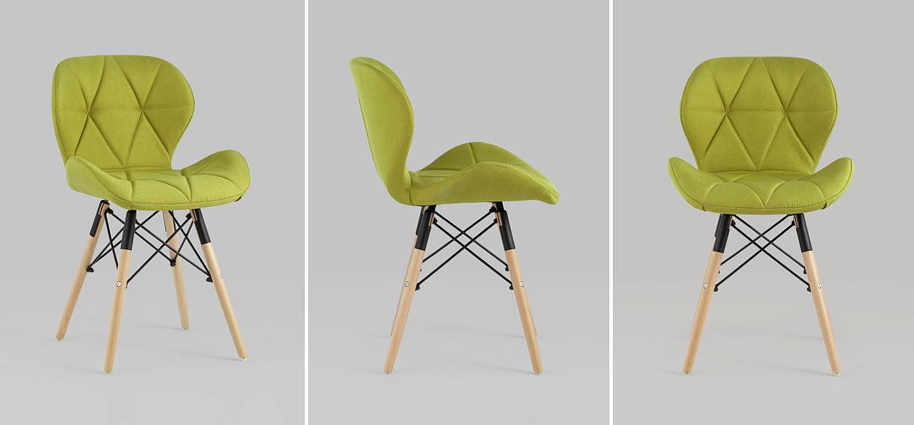 Стул Jeroen Chair Рогожка Цвет Лайм Стул Jeroen Chair Рогожка Цвет Лайм - Loft-Concept в Челябинске