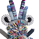 Кукла из джинсы Rusalka Upcycling варинант исполнения - 2 | Loft Concept в Челябинске