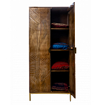 Распашной шкаф с фактурным фасадом Termite варинант исполнения - 3 | Loft Concept в Челябинске