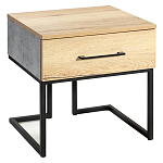 Тумба прикроватная с ящиком в стиле лофт Urban Style Space 2 варинант исполнения - 2 | Loft Concept в Челябинске