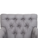 Кресло Addison Chic Armchair grey flax варинант исполнения - 4 | Loft Concept в Челябинске