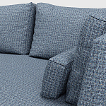 Мебельная ткань Шенилл голубой цвет 142 см T4-49 варинант исполнения - 10 | Loft Concept в Челябинске