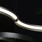 Люстра подвесная светодиодная в виде волнообразной ленты Ribbon Vortex варинант исполнения - 6 | Loft Concept в Челябинске