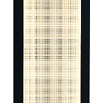 Светодиодное прямоугольное бра из металла черного цвета Lattice Lux варинант исполнения - 3 | Loft Concept в Челябинске