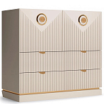 Комод с фактурным фасадом Satin Furniture варинант исполнения - 1 | Loft Concept в Челябинске