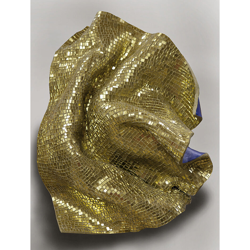 Панно «Reflection» Золотой Синий в Челябинске | Loft Concept 