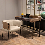 Письменный стол прямоугольный с 2-мя выдвижными ящиками Bristol варинант исполнения - 4 | Loft Concept в Челябинске