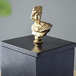 Мраморная шкатулка с бюстом из металла KELLY WEARSTLER варинант исполнения - 10 | Loft Concept в Челябинске