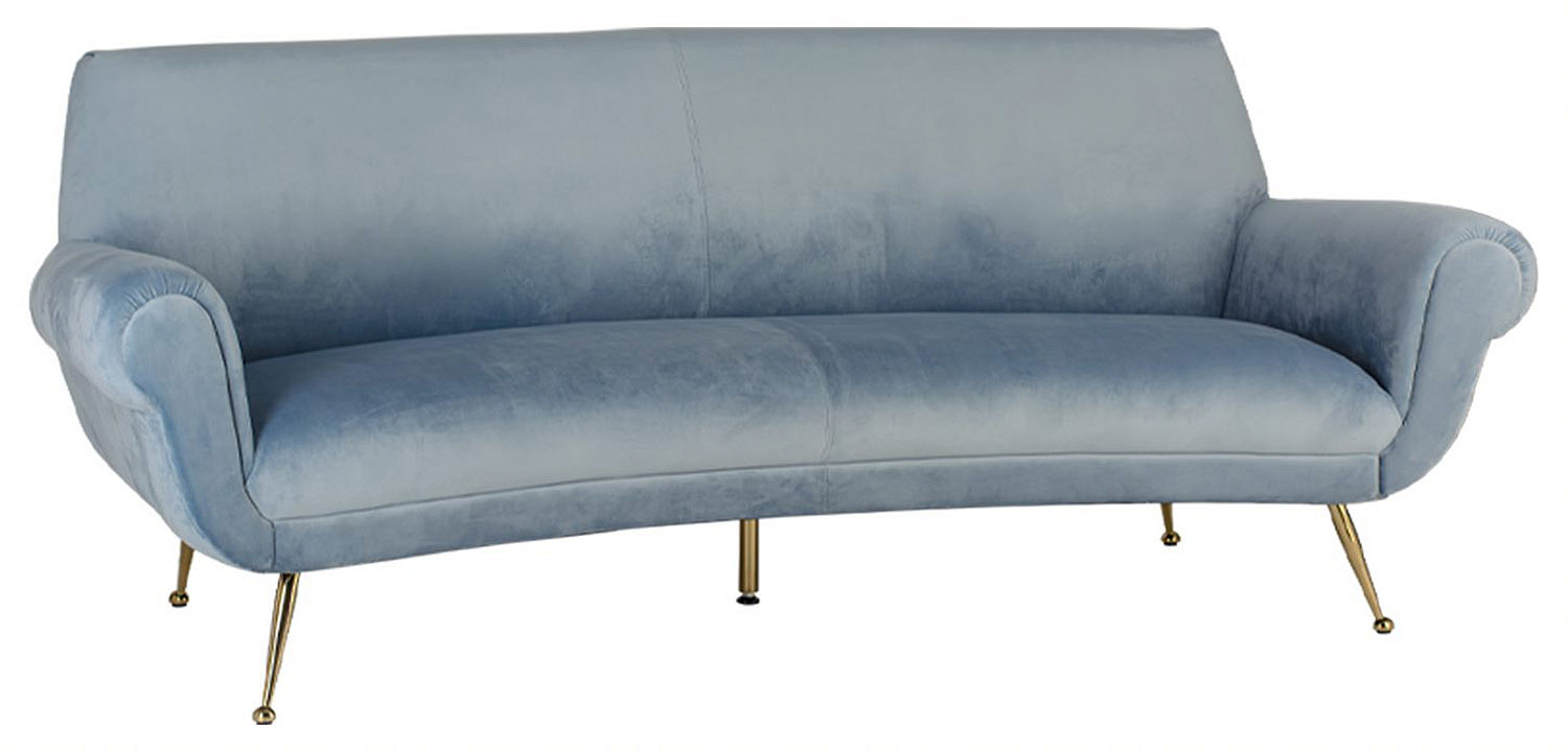 Диван Gigi Radice Lounge Sofa light blue Диван Gigi Radice Lounge Sofa light blue - Loft-Concept в Челябинске