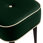 Квадратный мягкий пуф на черных ножках Winton Pouf Square варинант исполнения - 20 | Loft Concept в Челябинске