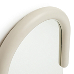 Зеркало овальное Curved Furniture бежевое варинант исполнения - 2 | Loft Concept в Челябинске
