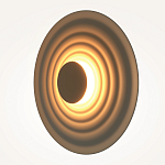 Бра круглое Soft Halo серый варинант исполнения - 3 | Loft Concept в Челябинске