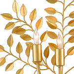 Бра с 3-мя лампами и декором в виде веток с листьями Little Twigs варинант исполнения - 1 | Loft Concept в Челябинске