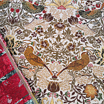 Мебельная ткань Гобелен William Morris кофейный цвет N 1114 варинант исполнения - 3 | Loft Concept в Челябинске