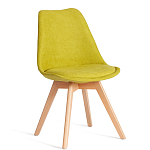 Стул с мягким бархатным сиденьем Chair Tulip варинант исполнения - 3 | Loft Concept в Челябинске