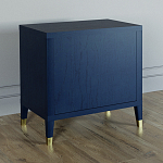 Прикроватная тумбочка с полкой Elsa Dreams Blue варинант исполнения - 4 | Loft Concept в Челябинске