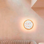 Бра в форме диска с перламутровыми прямоугольниками из морской ракушки Touch of Marine Charm варинант исполнения - 3 | Loft Concept в Челябинске