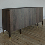 Большой Комод-буфет Elsa Dreams Walnut с ящиками варинант исполнения - 7 | Loft Concept в Челябинске