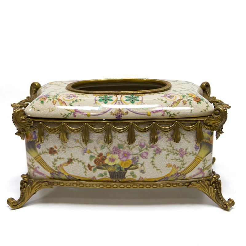 Салфетница Flower Box Мульти Бронза Салфетница Flower Box Мульти Бронза в Челябинске | Loft Concept