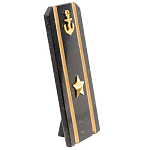 Сувенир Погон Майор ВМФ из натурального камня змеевик Souvenir Epaulets варинант исполнения - 1 | Loft Concept в Челябинске