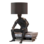 Настольная лампа с абажуром GERTY LAMP варинант исполнения - 1 | Loft Concept в Челябинске