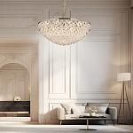 Люстра с каскадом из подвесных прозрачных элементов Attractiveness варинант исполнения - 4 | Loft Concept в Челябинске