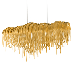 Люстра подвесная с металлическими дугами и длинными цепочками 115 см Atlantis Chain варинант исполнения - 1 | Loft Concept в Челябинске