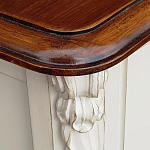 Высокий деревянный комод в стиле прованс Montmartre Provence Chest of Drawers варинант исполнения - 4 | Loft Concept в Челябинске