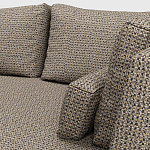 Мебельная ткань Шенилл коричневый цвет 142 см T4-54 варинант исполнения - 8 | Loft Concept в Челябинске