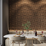 Гипсовая 3D панель с принтографией PM-26 варинант исполнения - 2 | Loft Concept в Челябинске