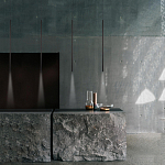 Подвсеной светильник светодиодный металлический цилиндрической формы Высота 30см Trumpet tube варинант исполнения - 6 | Loft Concept в Челябинске