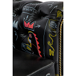 Кресло "Баския и Уорхол" Basquiat Warhol graffiti chair натуральная кожа варинант исполнения - 6 | Loft Concept в Челябинске