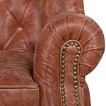 Кожаное кресло James Brown Leather Armchair варинант исполнения - 4 | Loft Concept в Челябинске