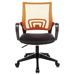 Офисное кресло с основанием из черного пластика Desk chairs Orange варинант исполнения - 2 | Loft Concept в Челябинске