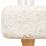 Керамический столик на деревянных ножках «Квадро» варинант исполнения - 5 | Loft Concept в Челябинске